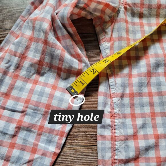 J. Crew Shirt Men Small Multi Color Gingham Check Slim Fit Tailored Button Down - Picture 5 of 10